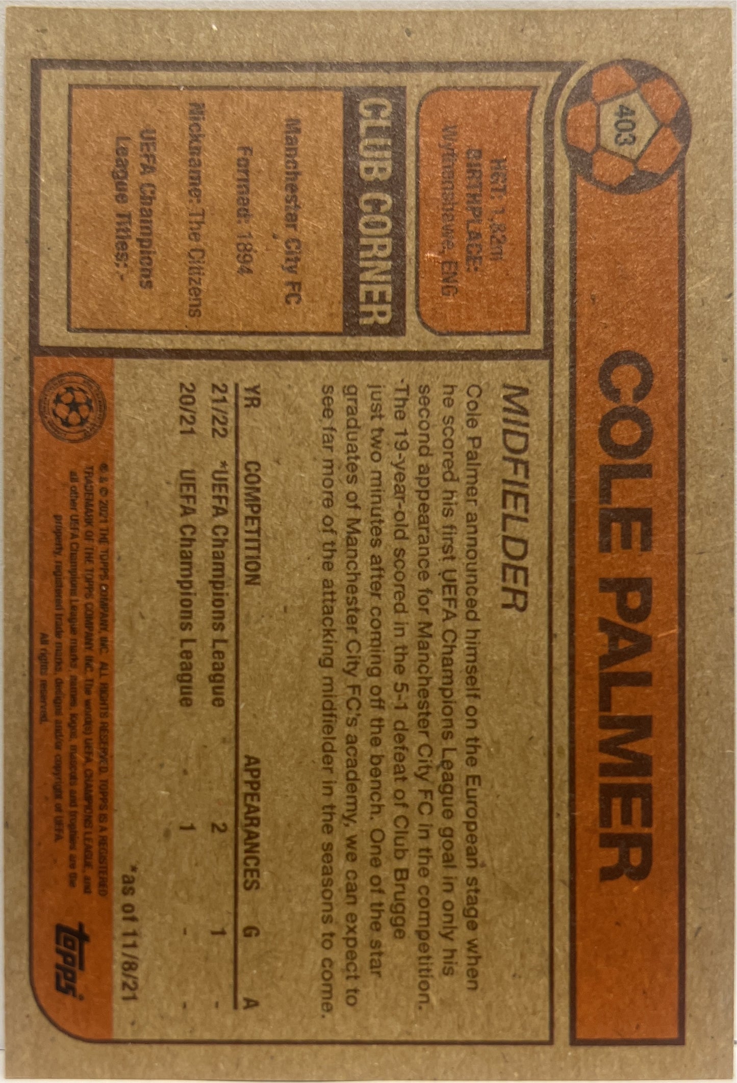 Mancolista-Living Set-Topps Living UCC (403-599) Parte 1
