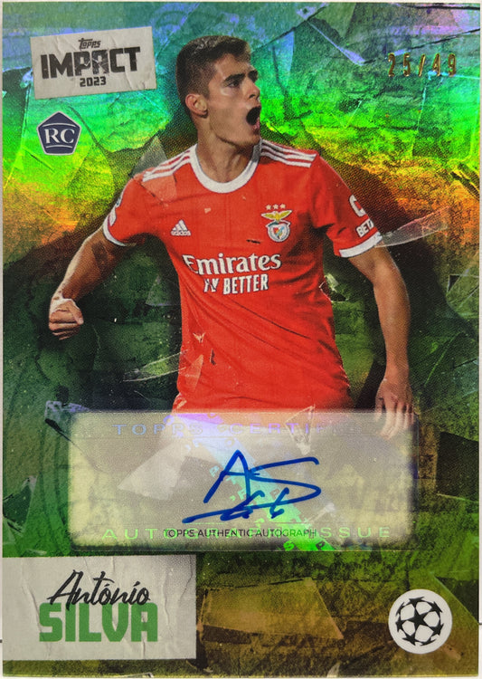 Antonio Silva 25/49 Rookie Autograph Topps Impact 2022/23