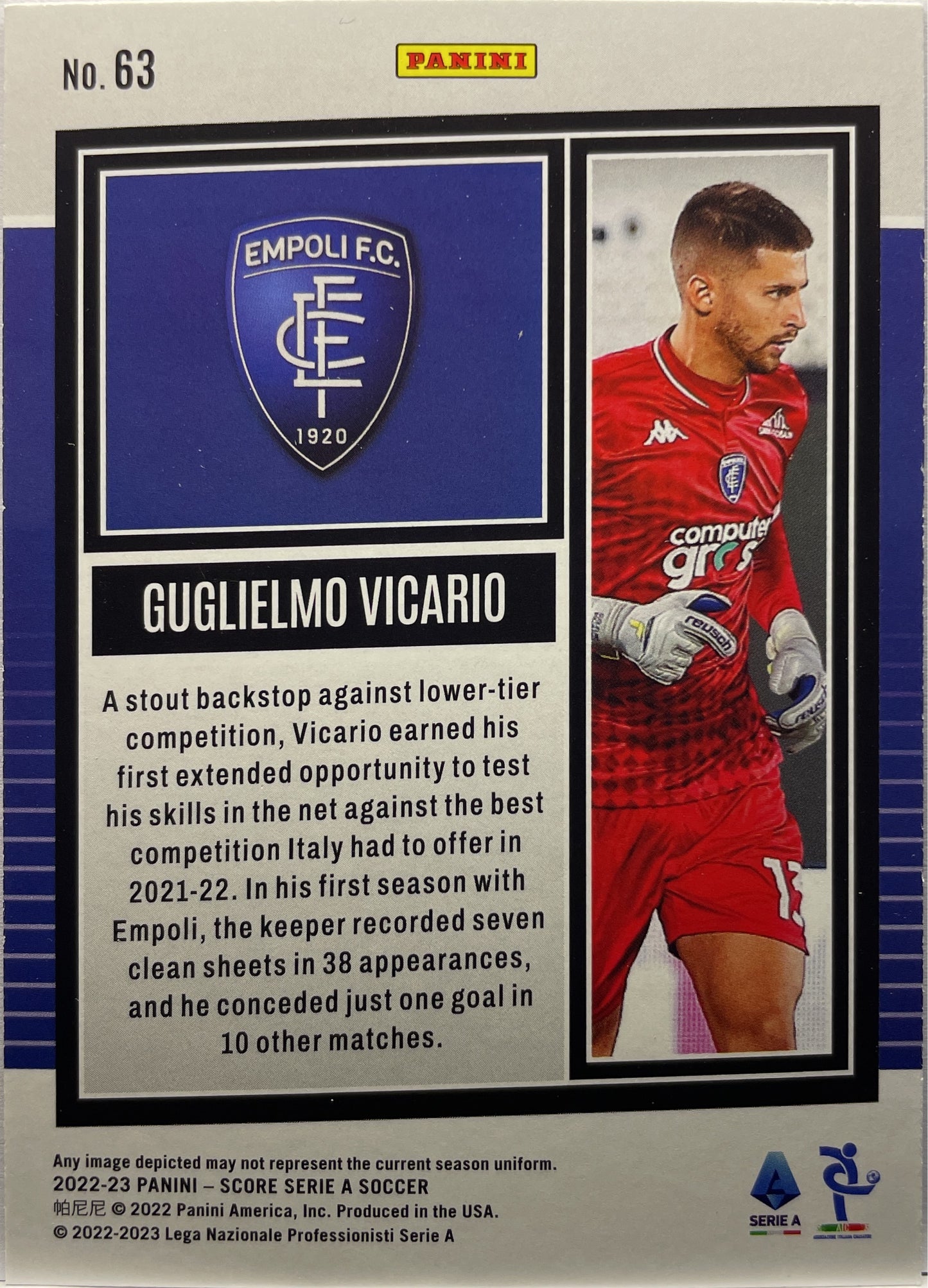 Mancolista-Laser Parallels-Panini Score Serie A 2022/23