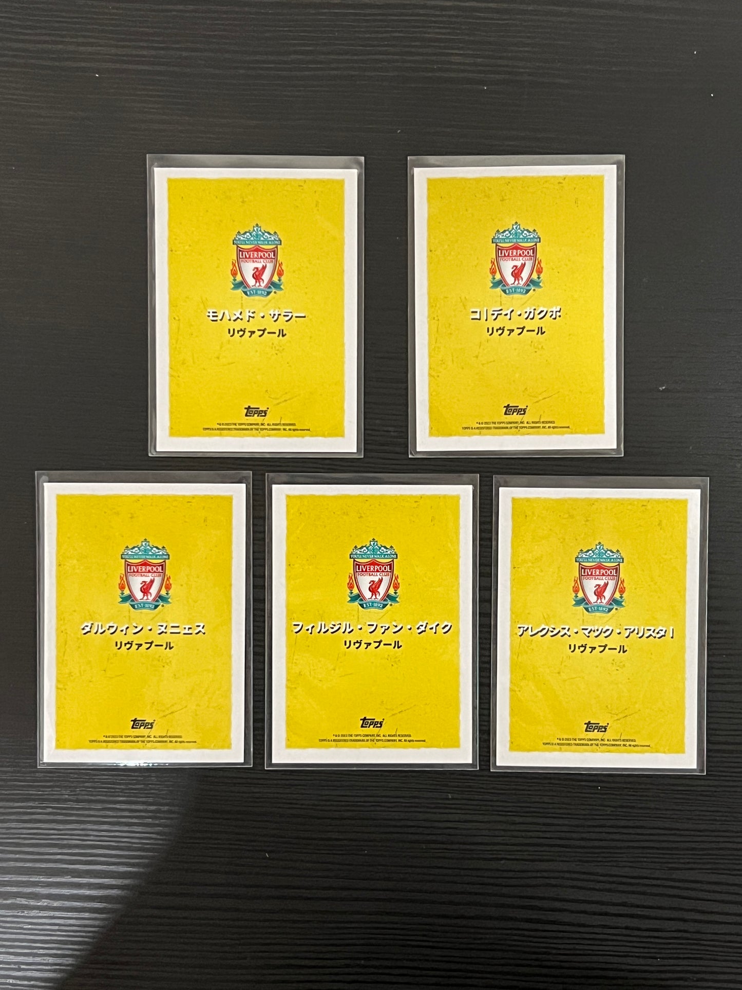 Liverpool FC Set Topps Anime Japan 2023