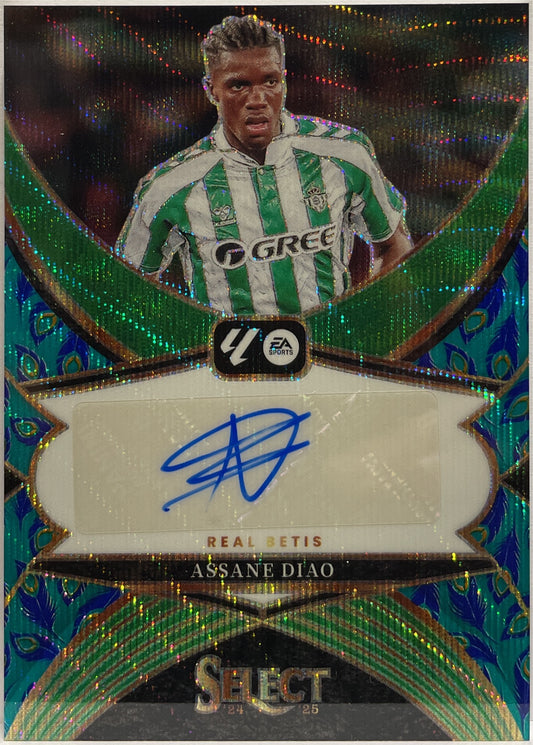 Assane Diao Autograph Signature Peacock Select La Liga 2024/25