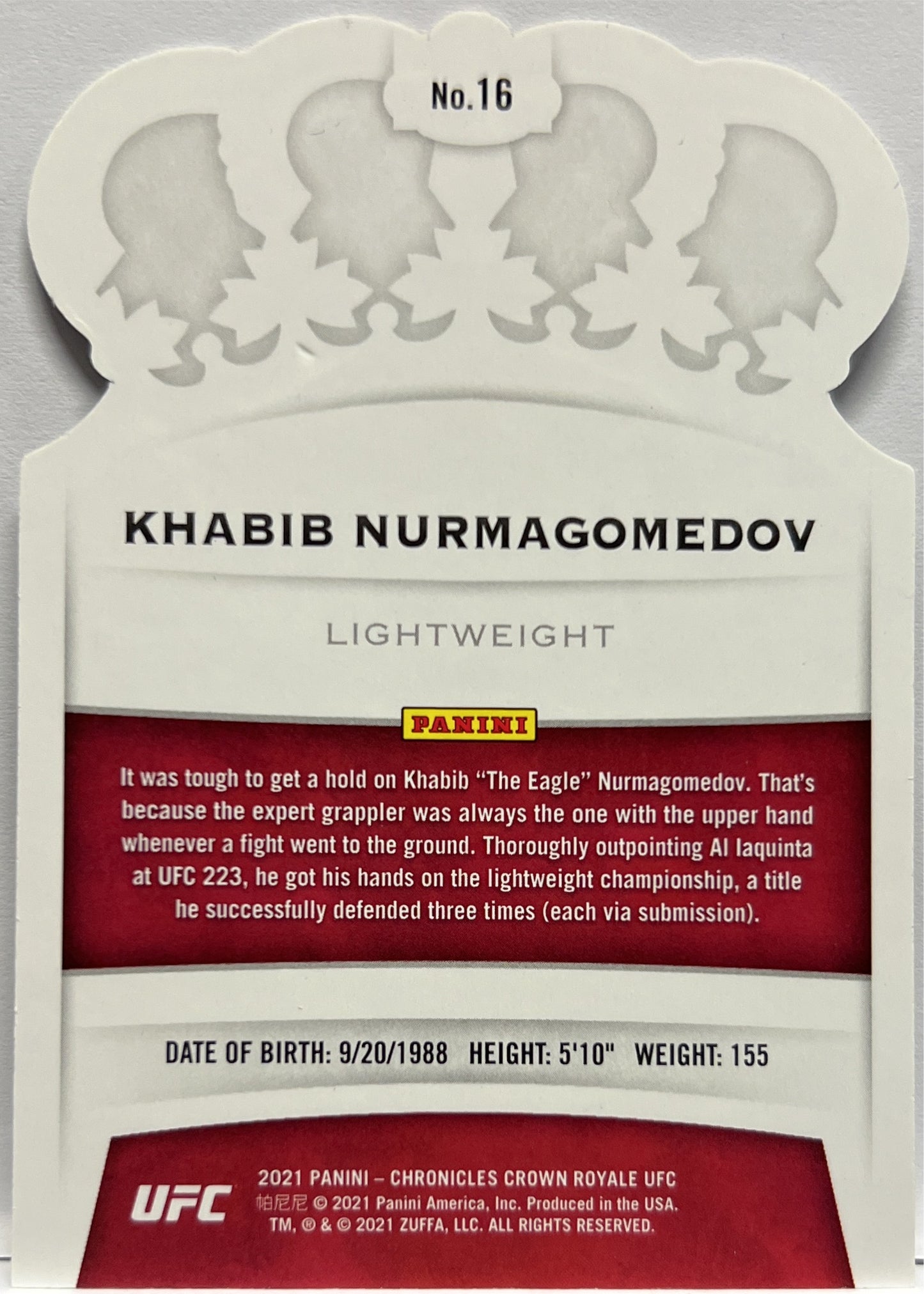 Khabib Nurmagomedov Crown Royale Chronicles UFC 2021