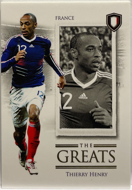 Thierry Henry The Greats Futera Unique 2025