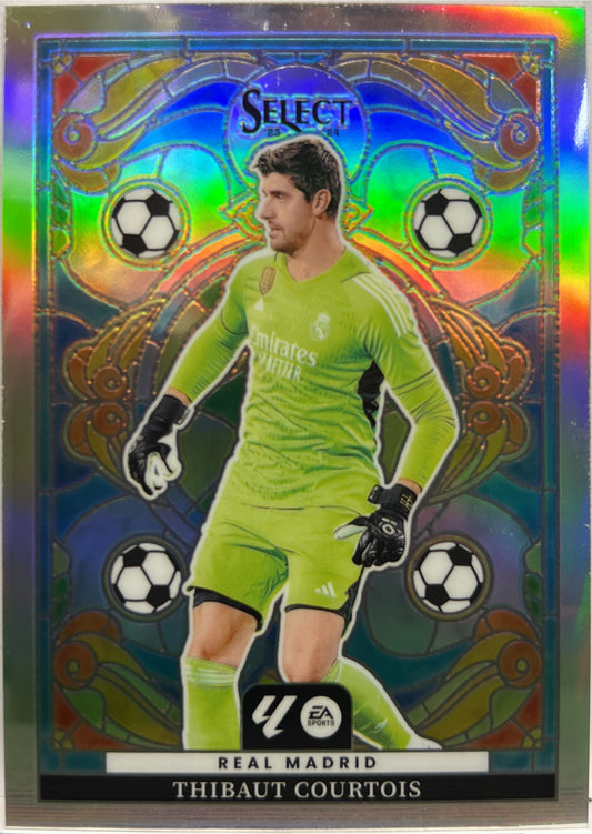 Thibaut Courtois Stained Glass Select La Liga 2023/24