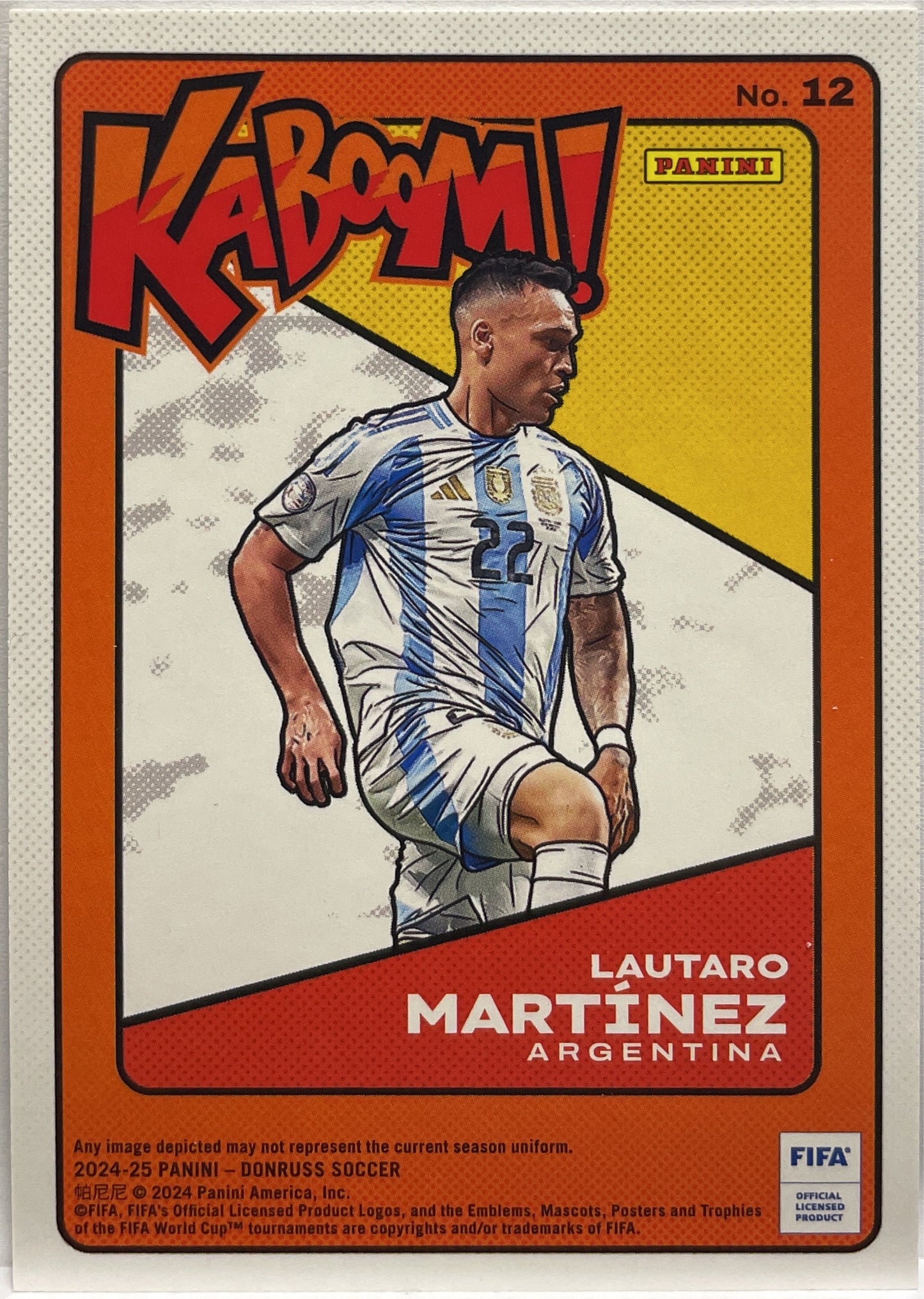 Lautaro Martinez Kaboom Donruss Fifa 2024/25