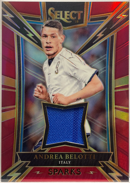 Andrea Belotti 43/199 Patch Player Worn Sparks Select Fifa 2017/18