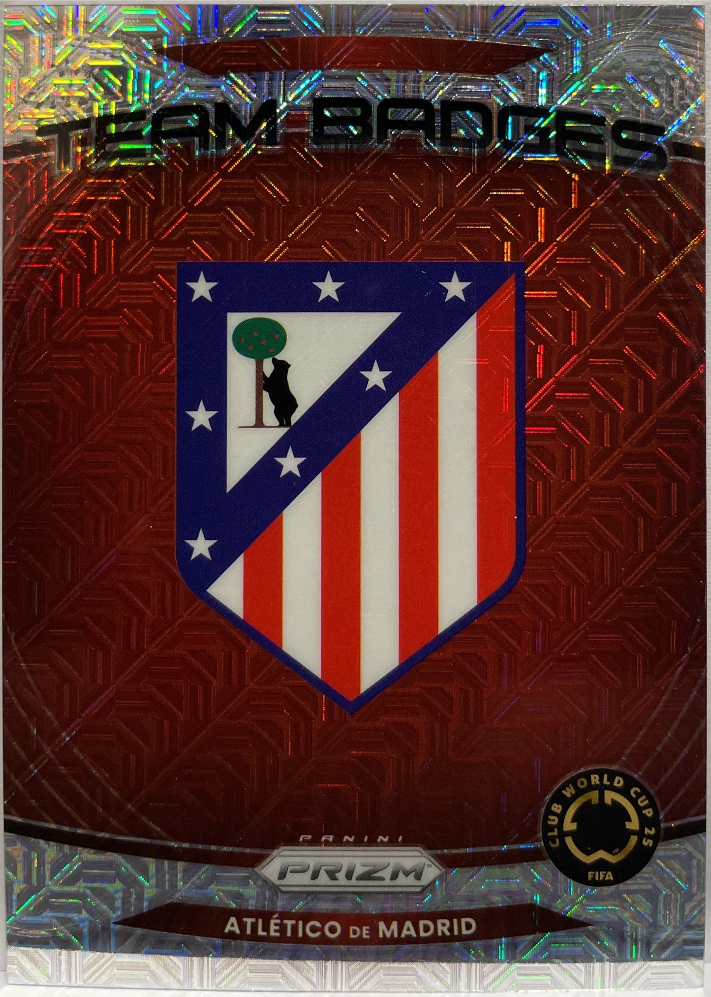 Atletico De Madrid 4/25 Team Badge Mojo Prizm Fifa Club World Cup 2025