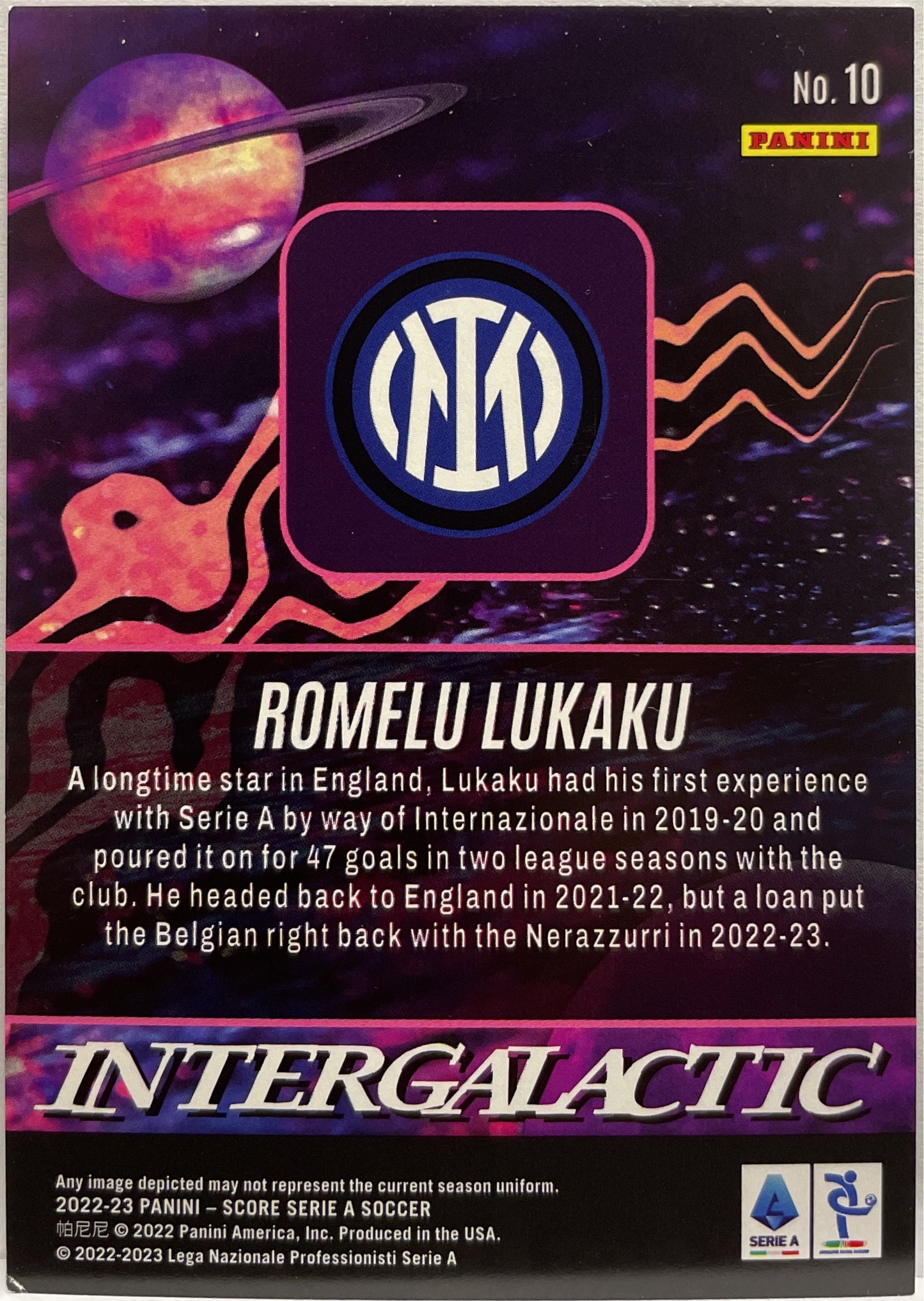 Romelu Lukaku Intergalactic Score Serie A 2022/23