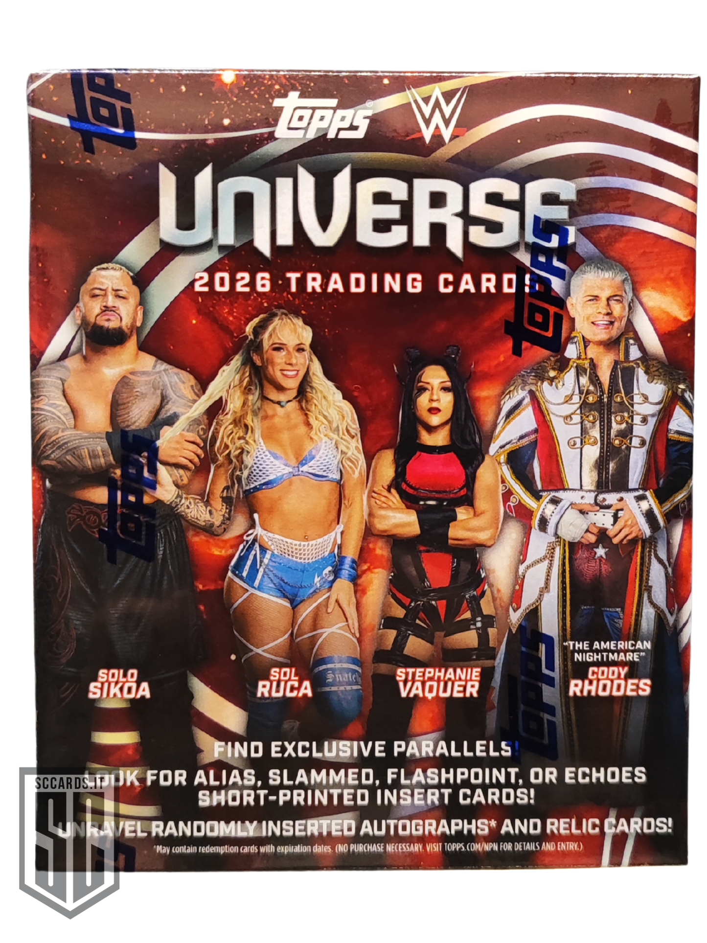 Topps Universe WWE Mega Box 2026-Preorder