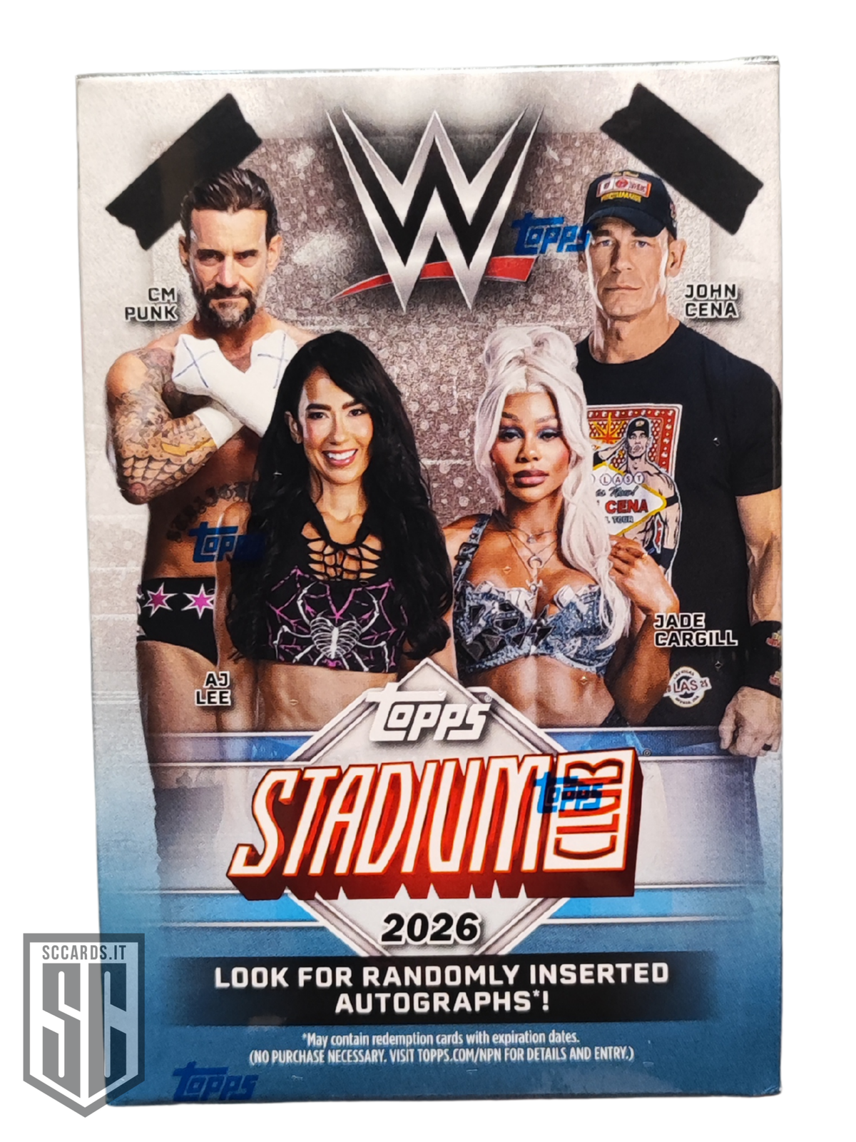 Topps WWE Stadium Club Blaster Box 2026