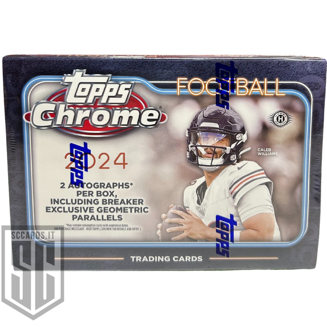 (OPENING LIVE) Topps Chrome NFL Breaker Delight Hobby Box 2024