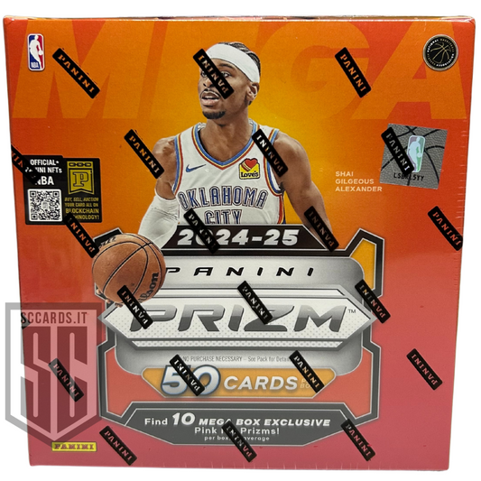 Panini Prizm Nba Basketball Mega Box 2024/25