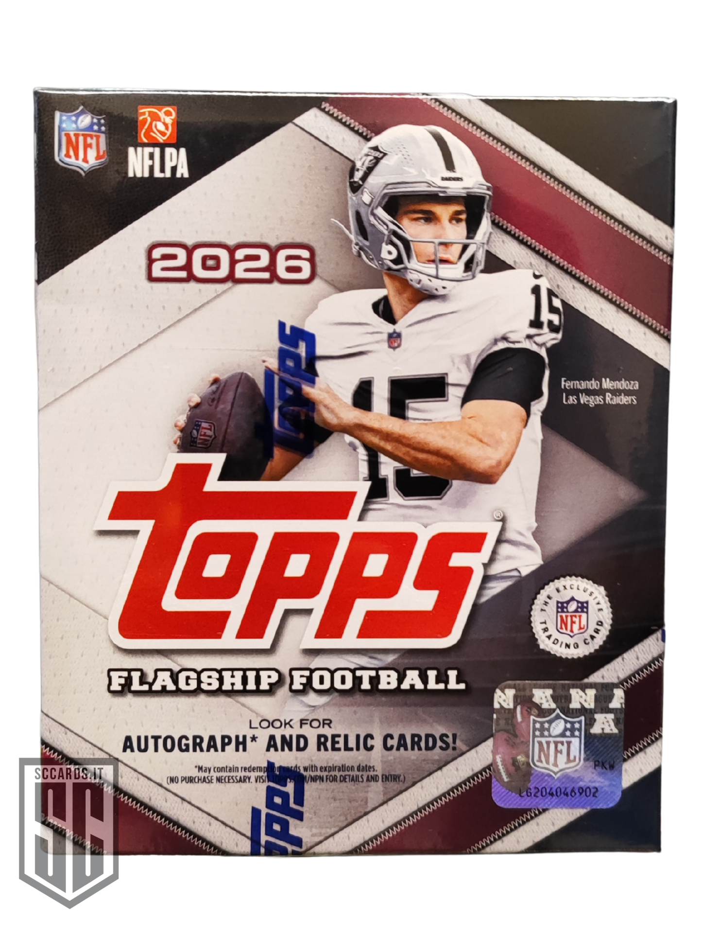 Topps Flagship NFL Football Mega Box 2026