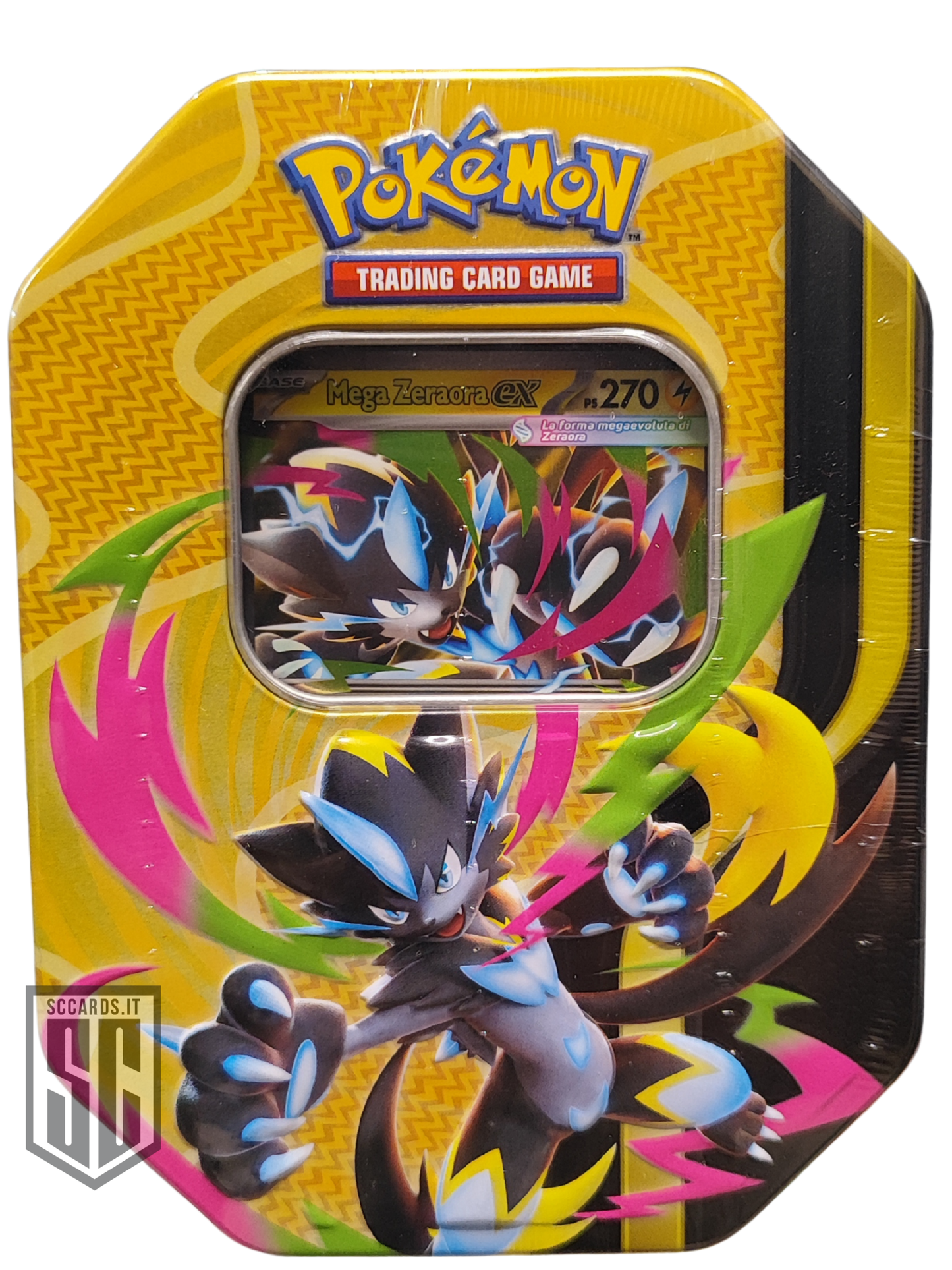 Pokemon Megaforze Tin Mega Zeraora EX (ITA)
