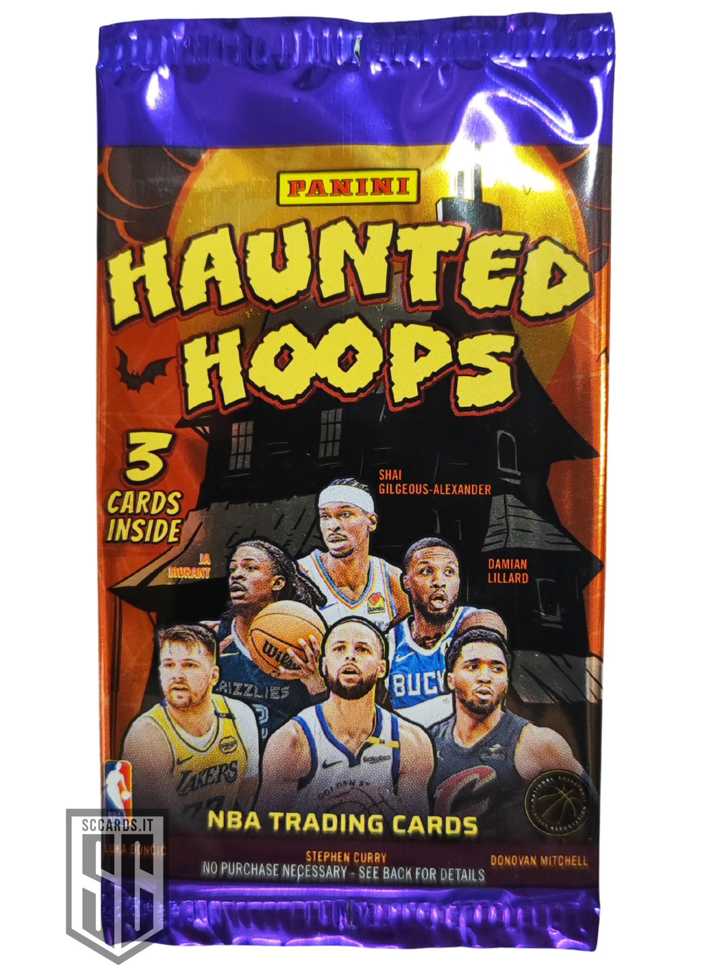 Panini Haunted Hoops NBA Basketball Hobby Pack 2024/25