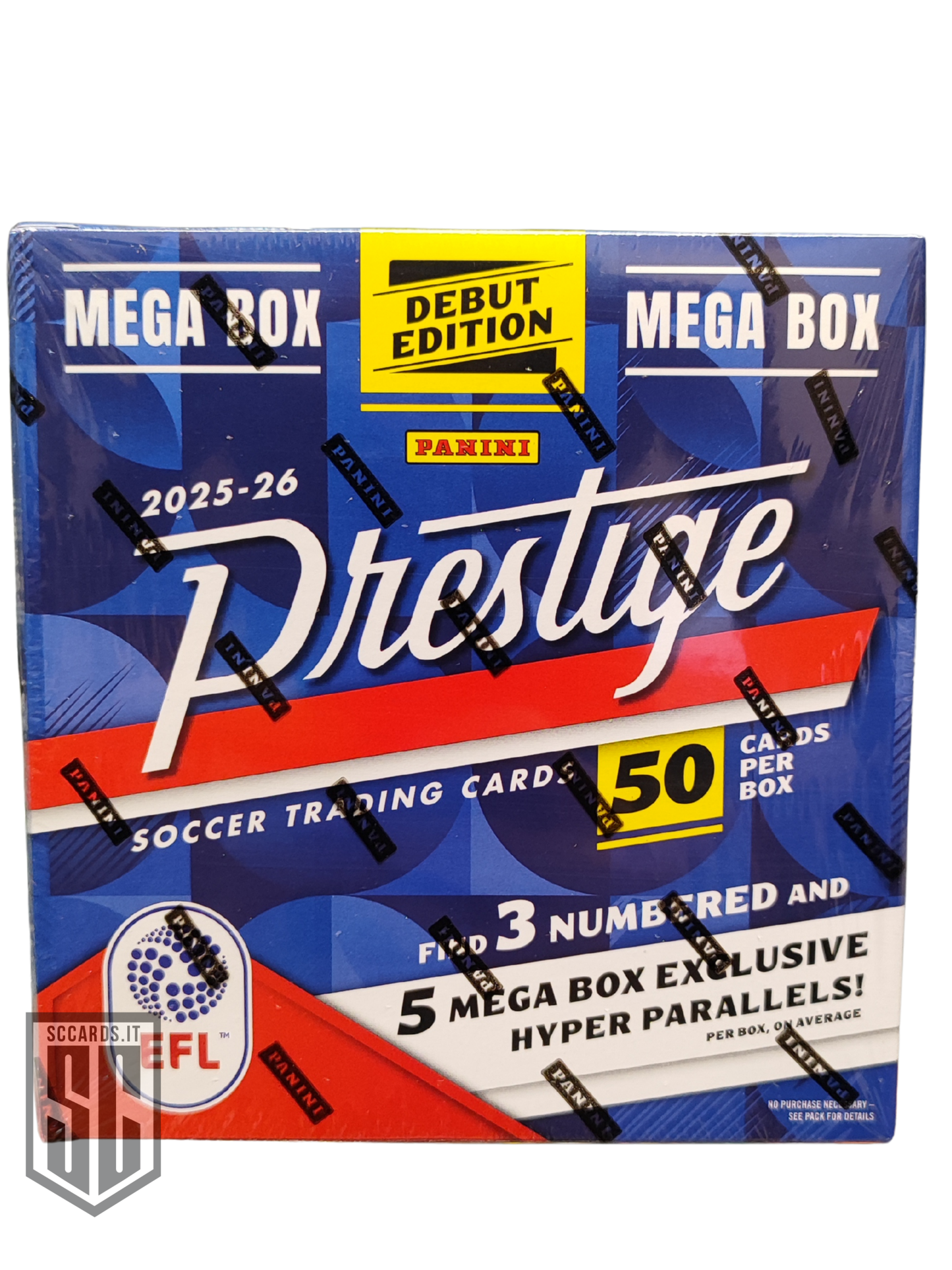 Panini Prestige EFL Debut Edition Mega Box2025/26