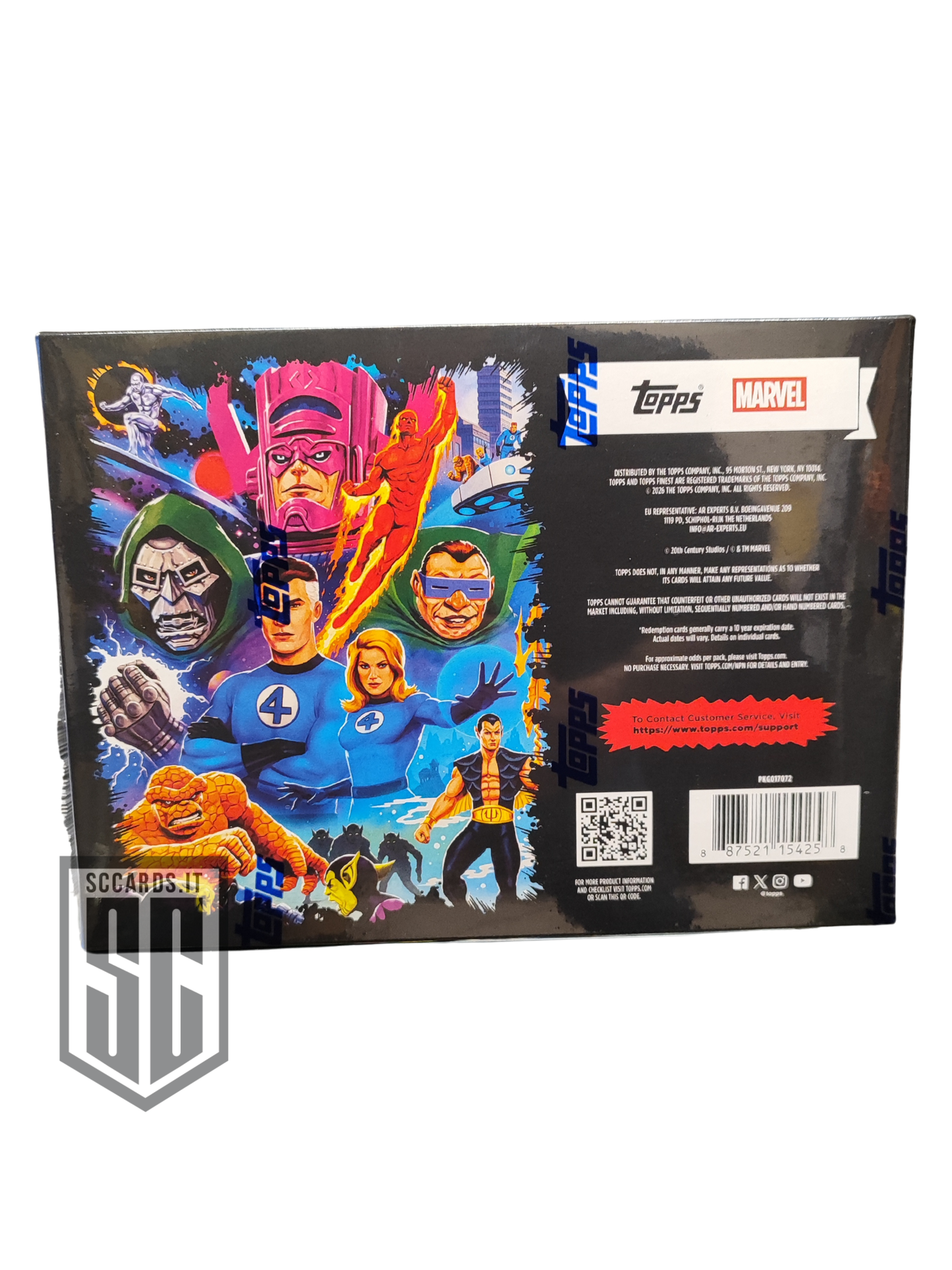 Topps Finest Fantastic Four Hobby Box 2026