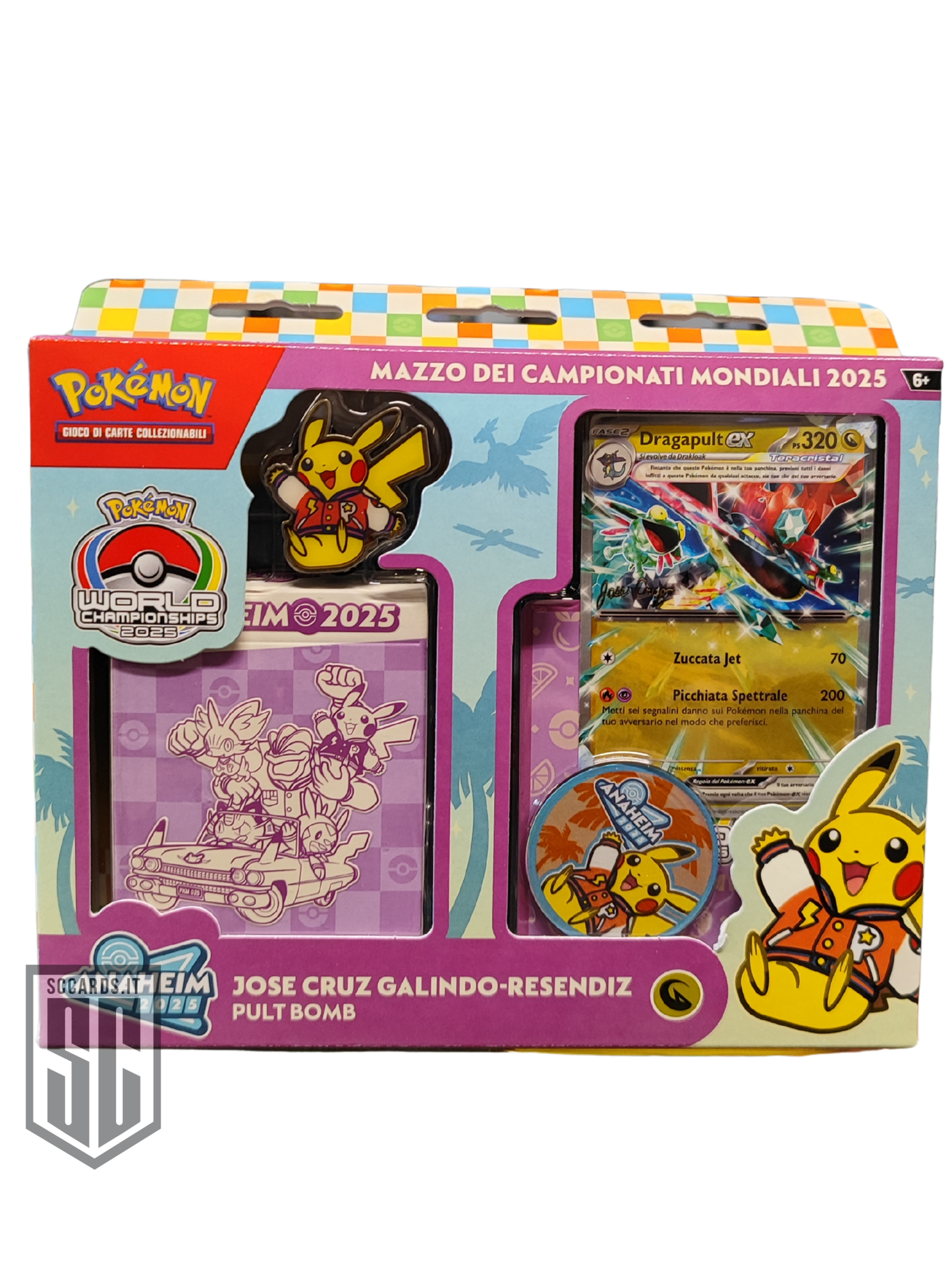 Pokemon Mazzo Campionati Mondiali 2025 Dragapult EX (World Championships) Box (ITA)-Preorder