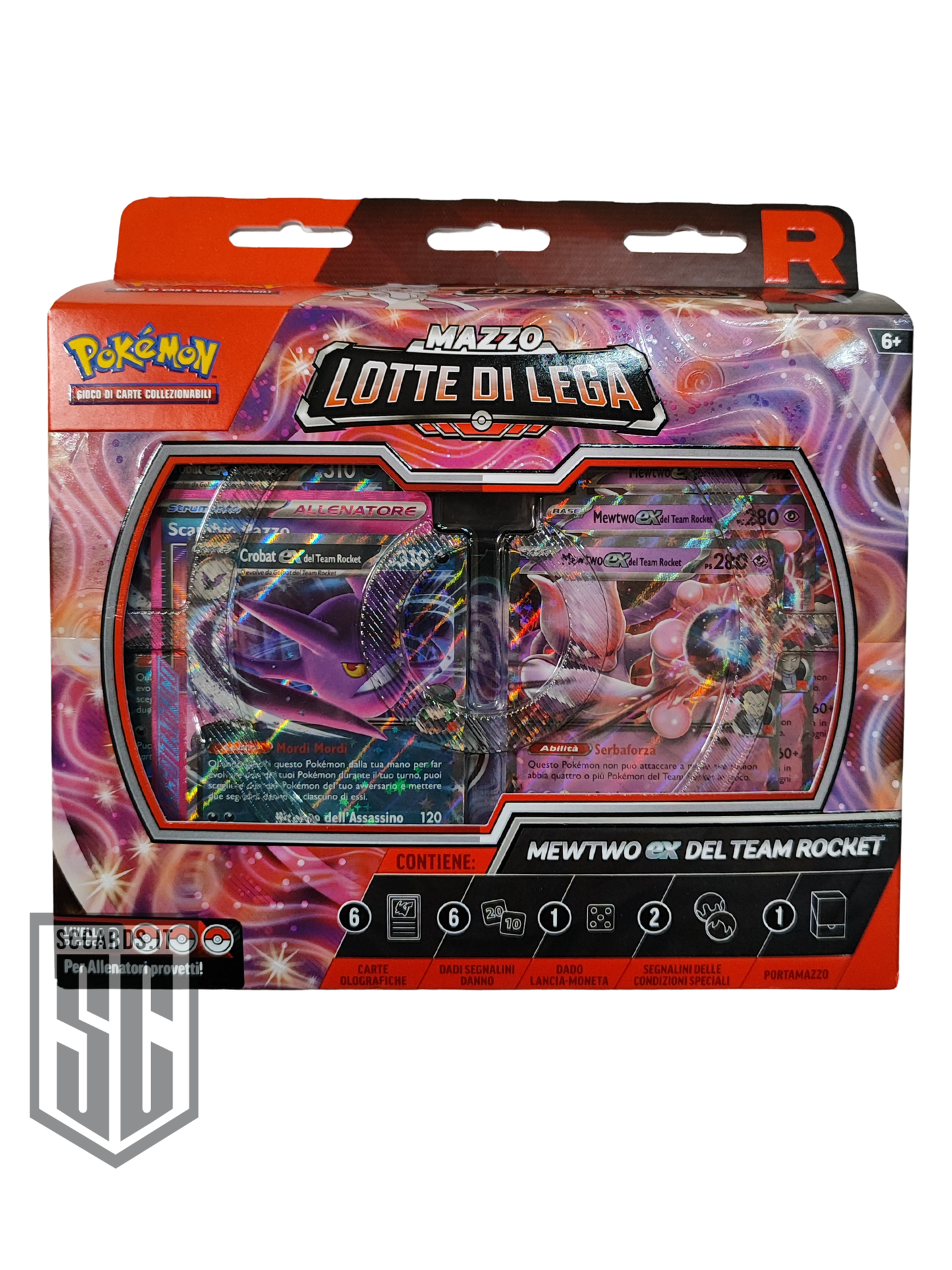 Pokemon Mazzo Lotte Di Lega Mewtwo EX Del Team Rocket Box (ITA)