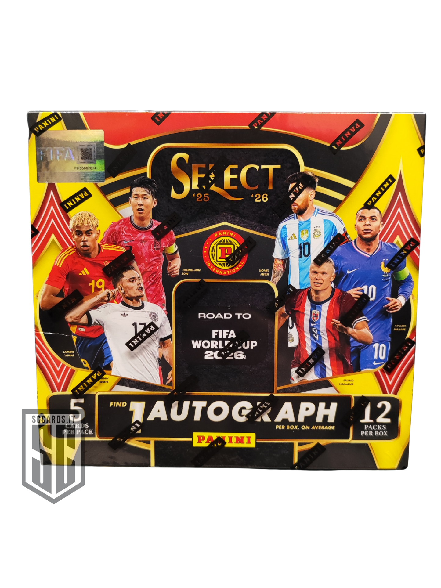 Panini Select Fifa Road To World Cup Hobby International Box 2026