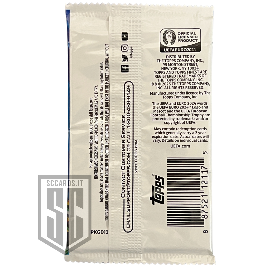 Topps Finest Uefa Euro 2024
