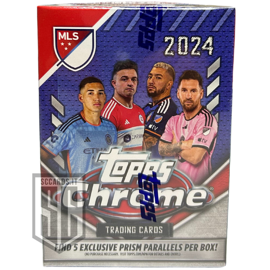 Topps Chrome MLS Blaster Box 2024-LIVE OPENING POSA