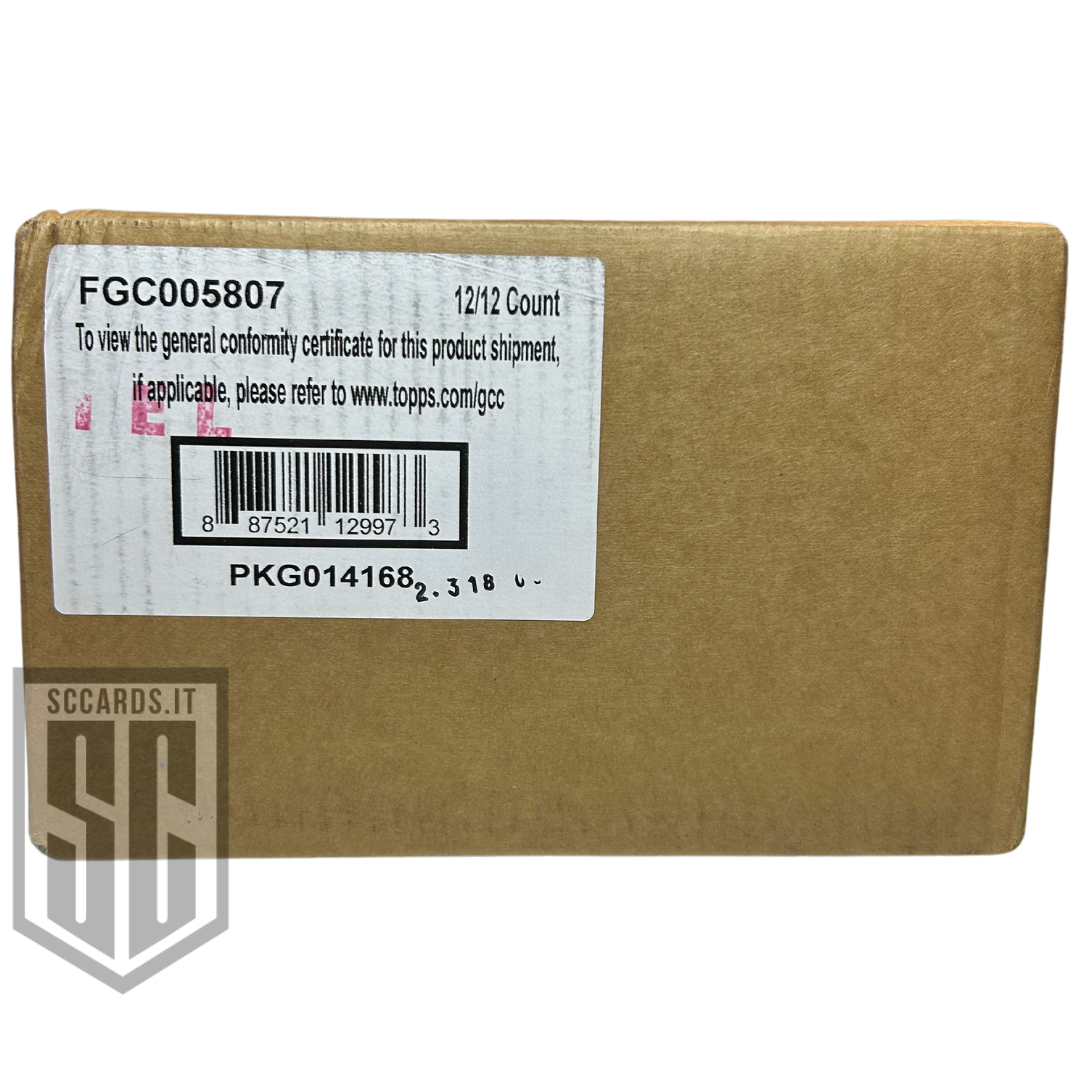 Topps Chrome Formula 1 Hobby Box 2024-SEALED CASE-(12 Box)