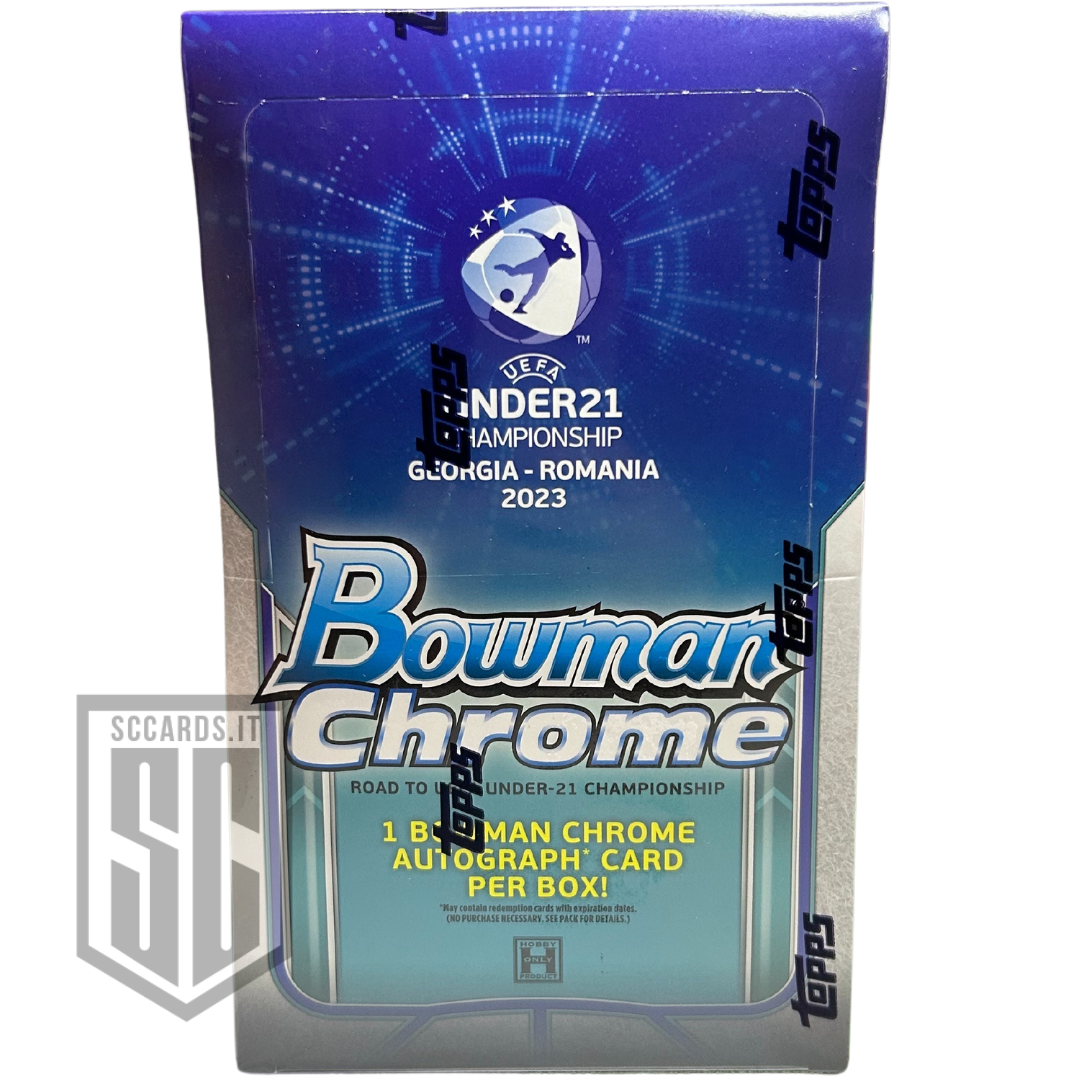 Topps Bowman Chrome Road to Euro U21 Hobby Box 2023