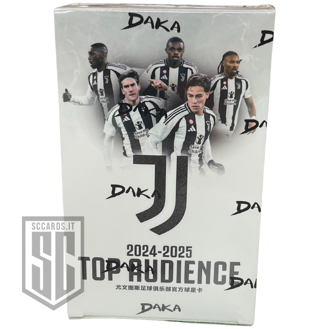 Daka Top Audience Juventus Hobby Box 2024/25-SEALED CASE(20 Box)