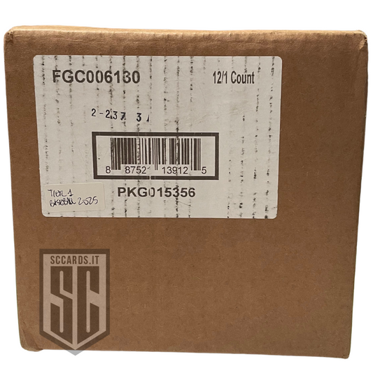 Topps Tier 1 Mlb Baseball Hobby Box 2025-(SEALED CASE)-(12 Box)