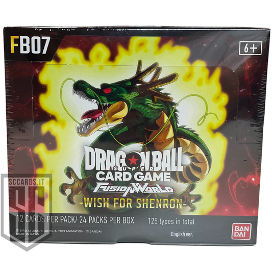 Bandai Dragonball FB-07 Wish for Shenron Hobby Box 2025