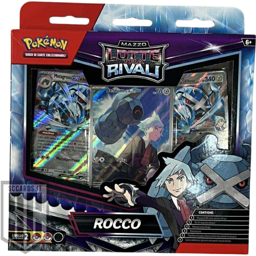 Pokemon Mazzo Lotte Tra Rivali Rocco Box 2025