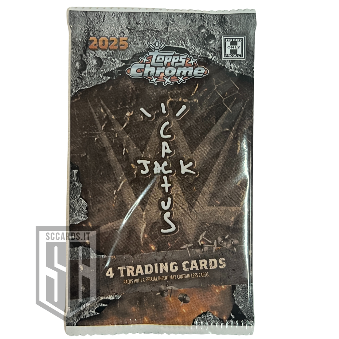 Topps Chrome WWE Cactus Jack Hobby Pack 2025