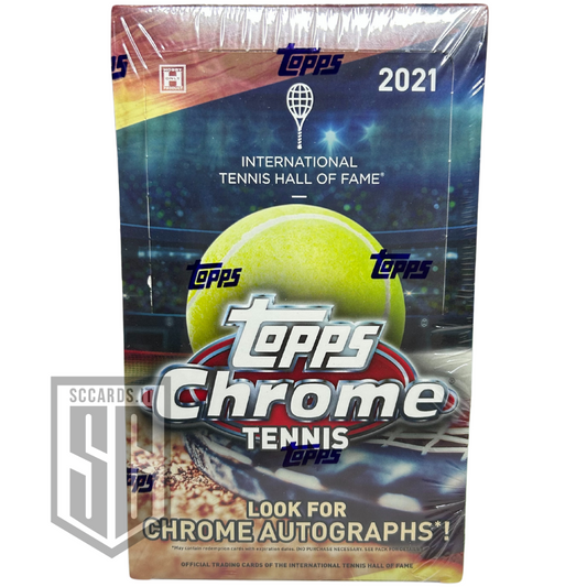 Topps Chrome Tennis Hobby Box 2021