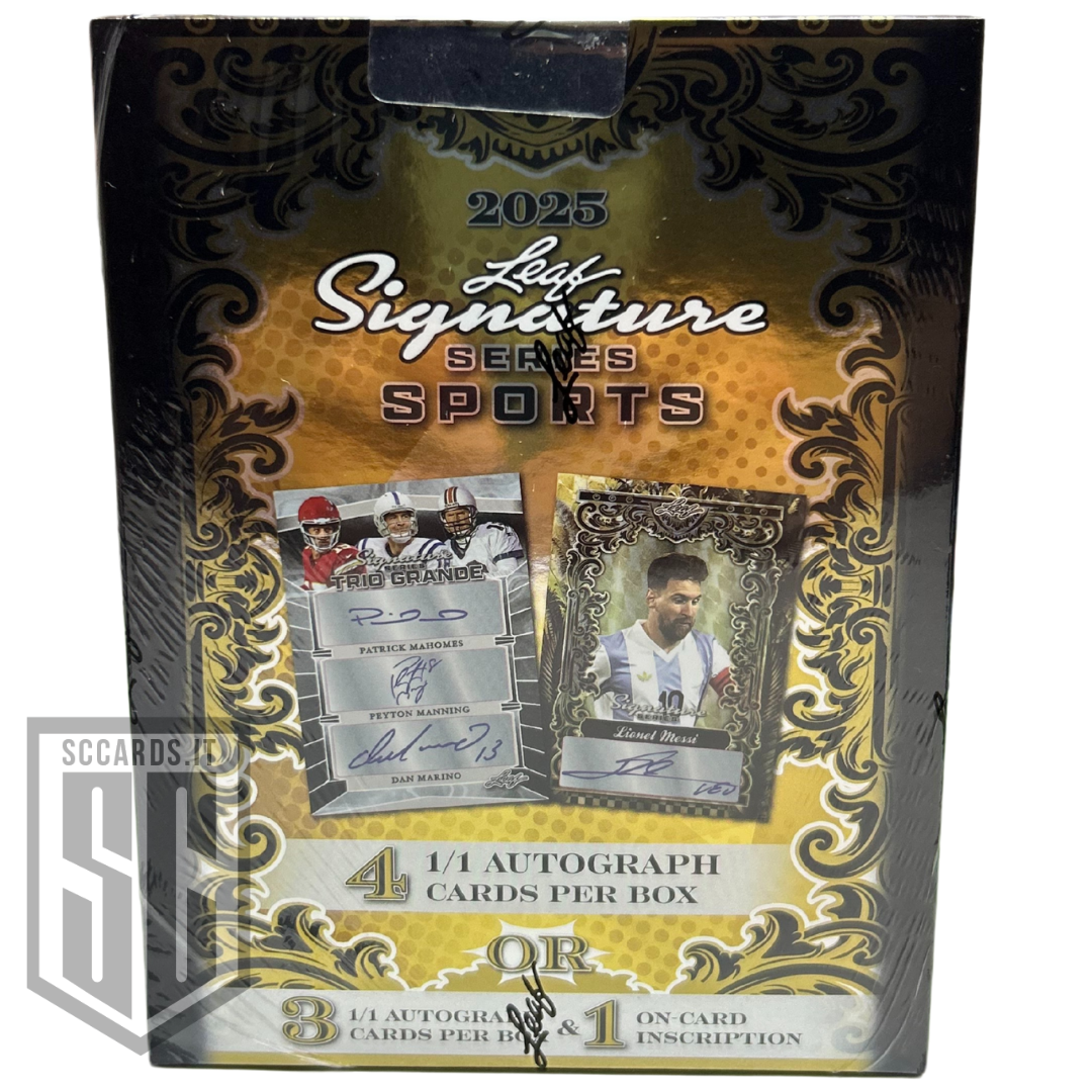 Leaf Signature '1of1' Series Sports 2025 – ScCards