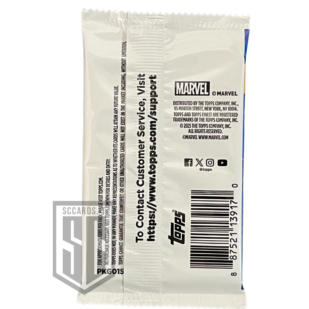 Topps Finest X-Men 97 Marvel Hobby Pack 2025