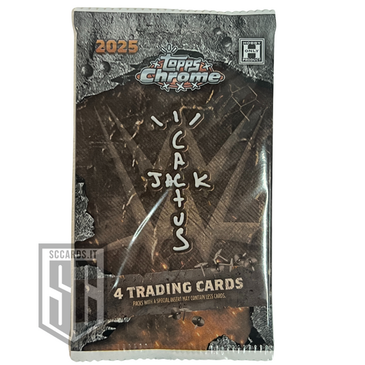 Topps Chrome WWE Cactus Jack Hobby Pack 2025- LIVE OPENING POSA