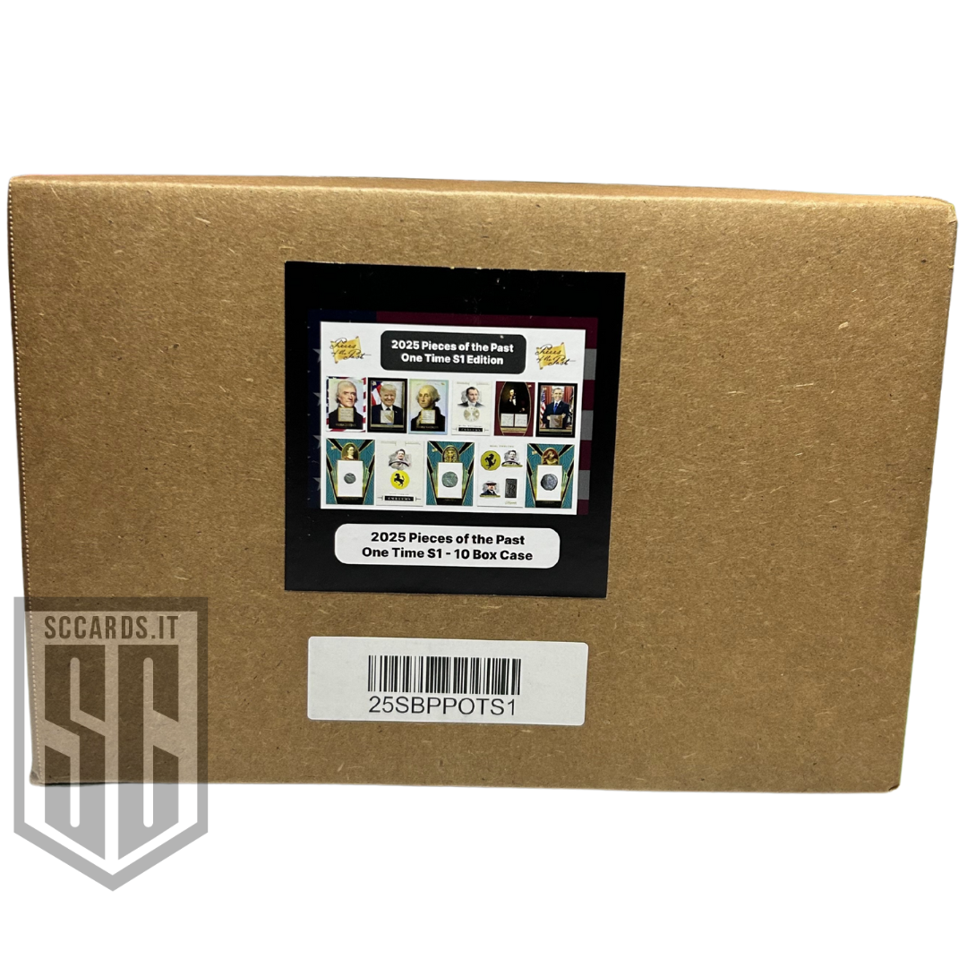 Pieces of The Past One Time Series 1 Hobby Box 2025-SEALED CASE-(10 Box)