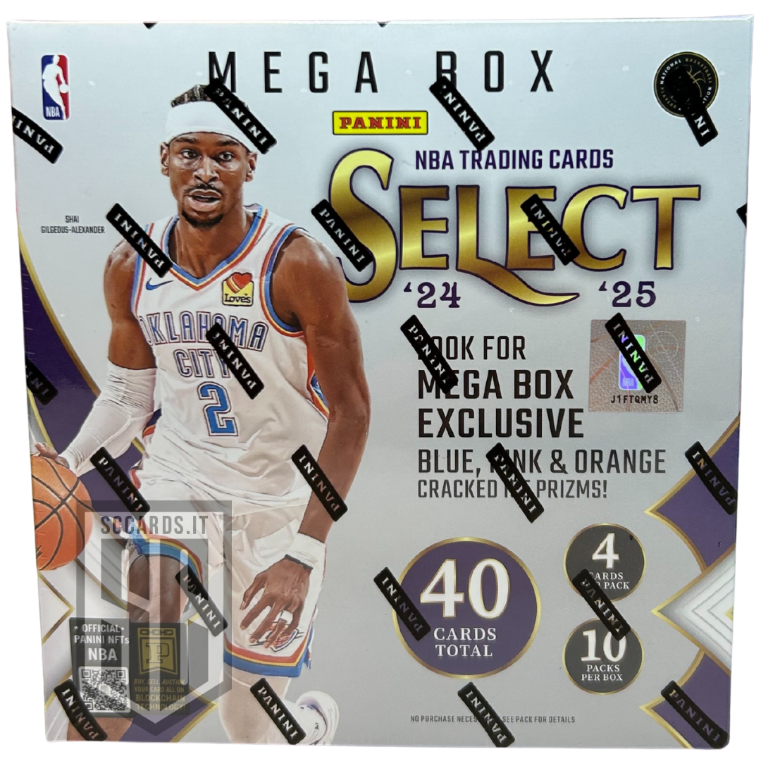 Panini Select Nba Basketball Mega Box 2024/25