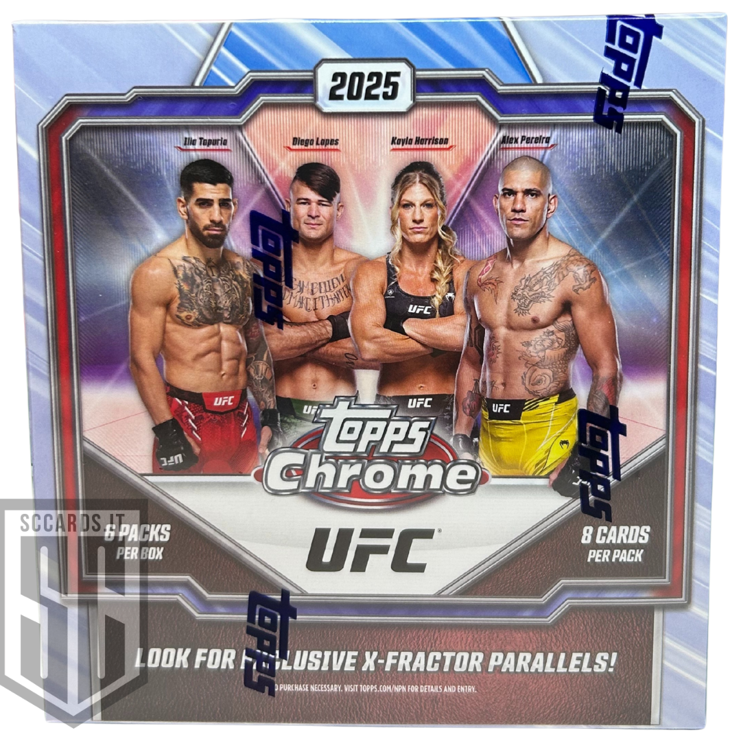 Topps Chrome UFC Mega Box 2025
