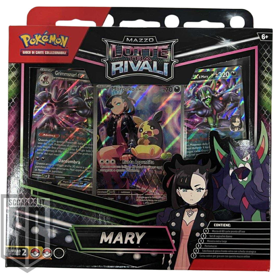 Pokemon Mazzo Lotte Tra Rivali Mary Box 2025