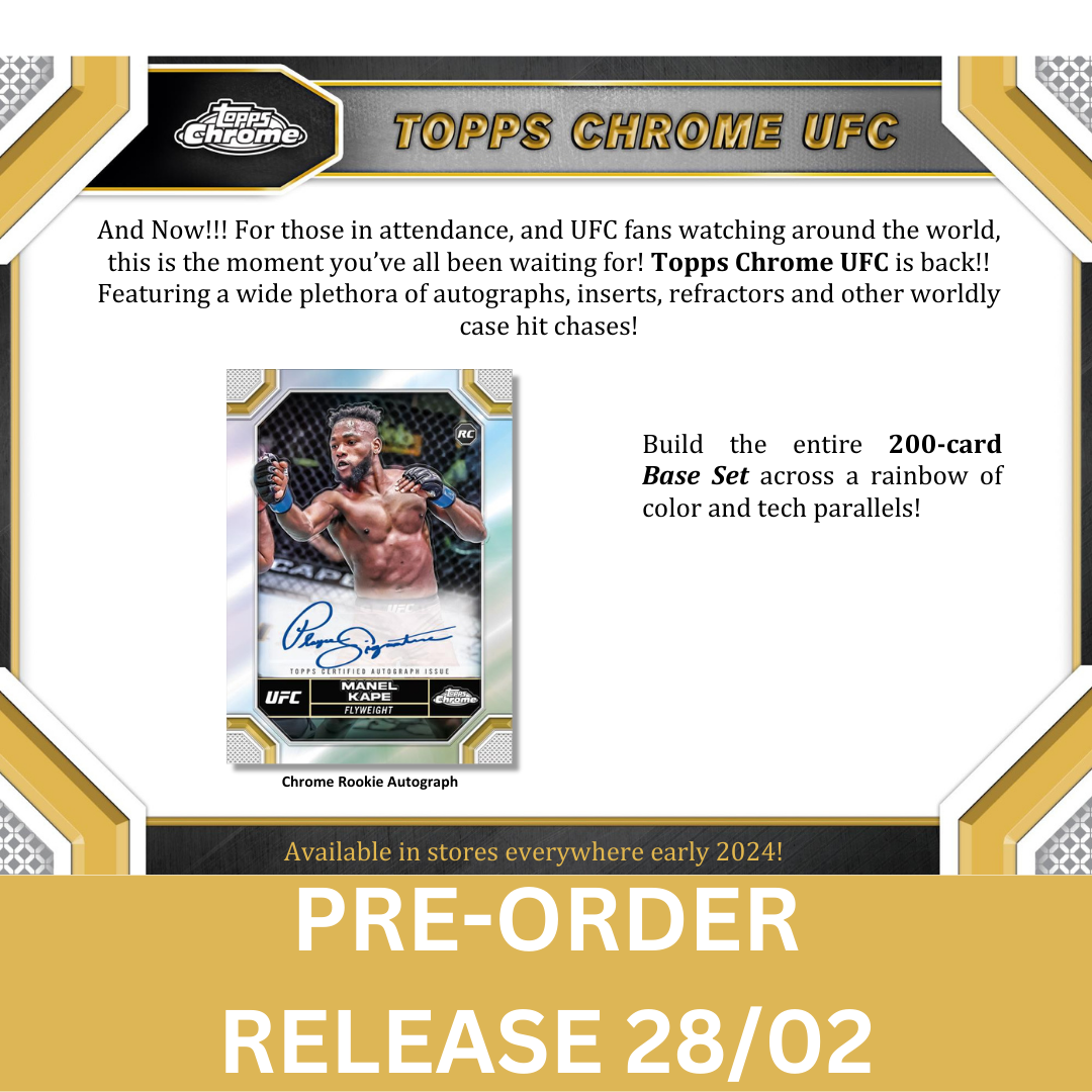 Topps Chrome UFC Blaster Box 2024