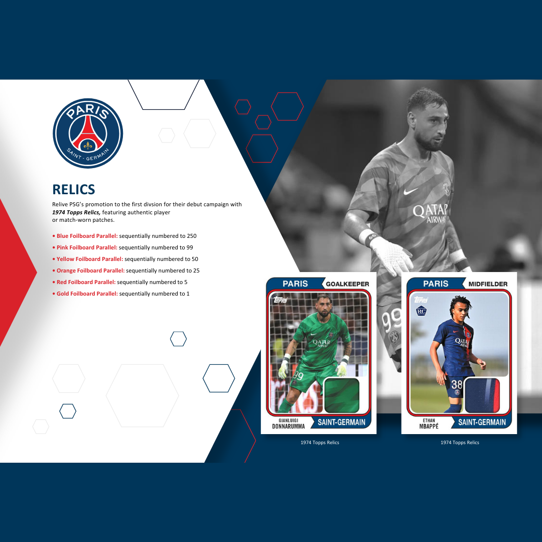 Topps PSG Team Set Box 2023/24