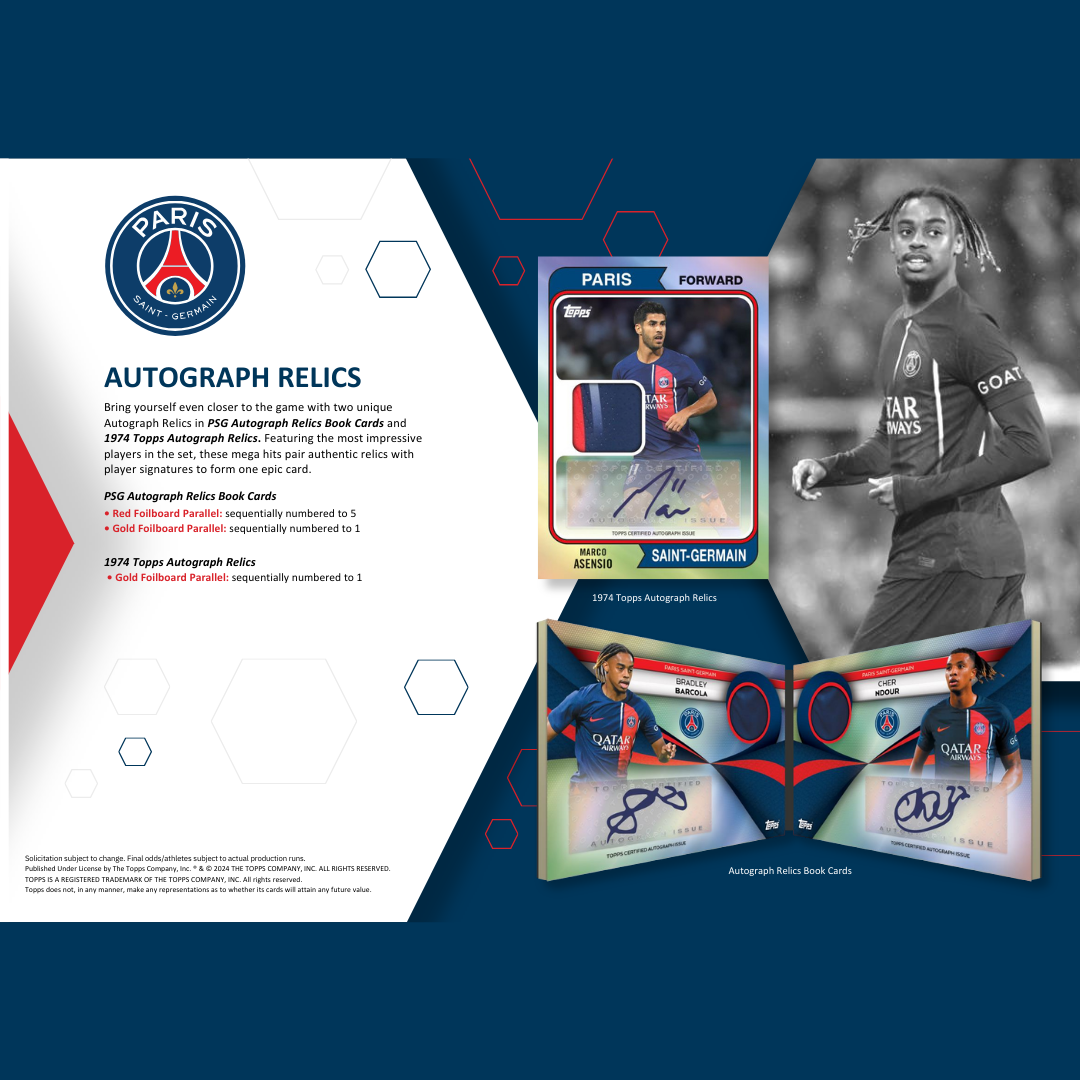 Topps PSG Team Set Box 2023/24