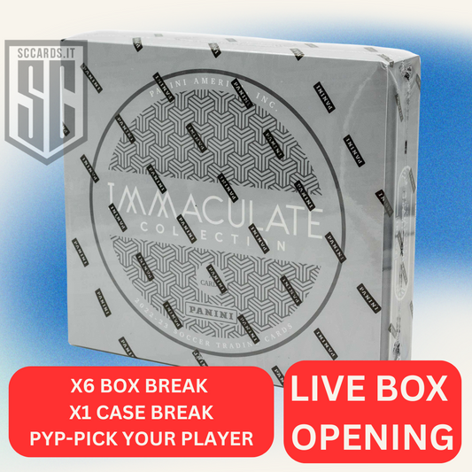 Panini Immaculate Soccer 22/23 Full x1 Case Opening (6 Box) - Live Opening 25TH MAY- PART 1/2