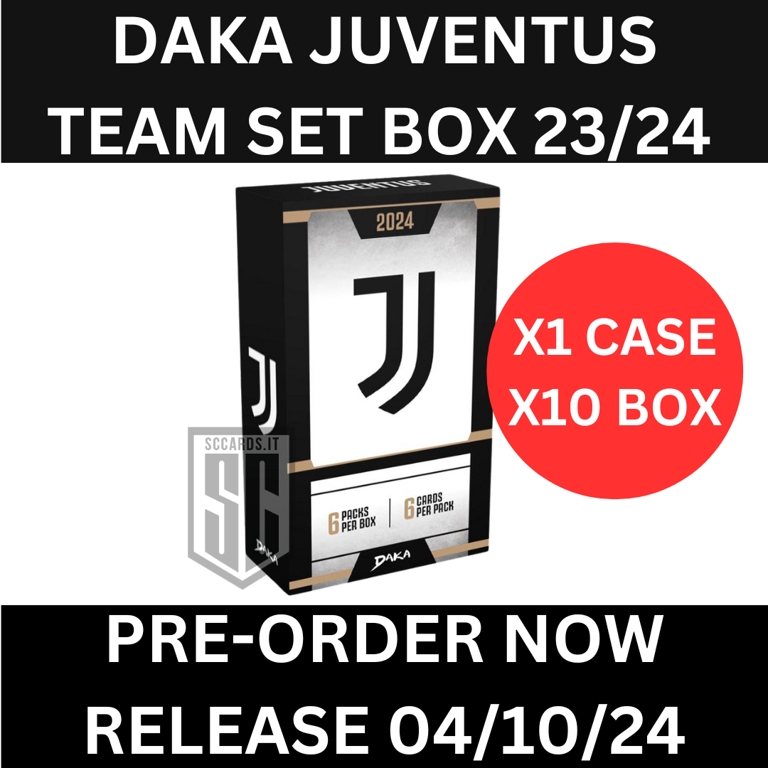 Daka Juventus Team Set Box 2023/24-SEALED CASE-(x10 Box)