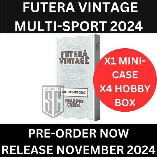 Pre-Order Futera Vintage Multi-Sport Box 2024-SEALED MINI-CASE-(4 Box)