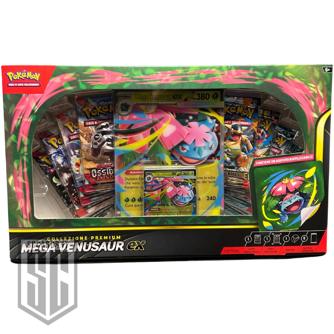 Pokemon Collezione Mega Venusaur Ex 2025 (ITA)