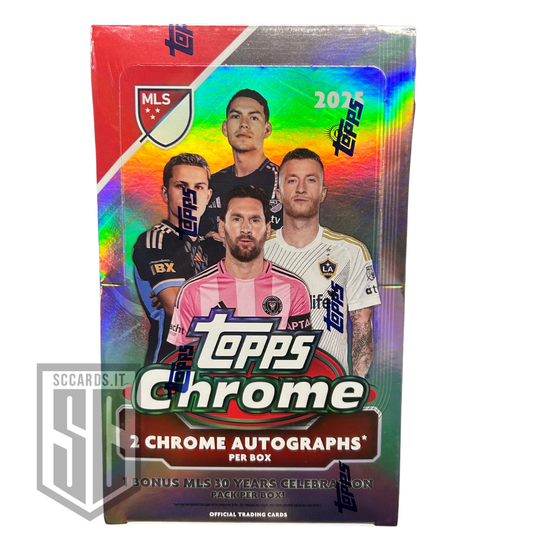 Topps Chrome MLS Hobby Box 2025