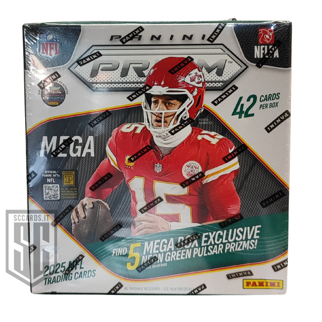 Panini Prizm NFL Mega Box 2025